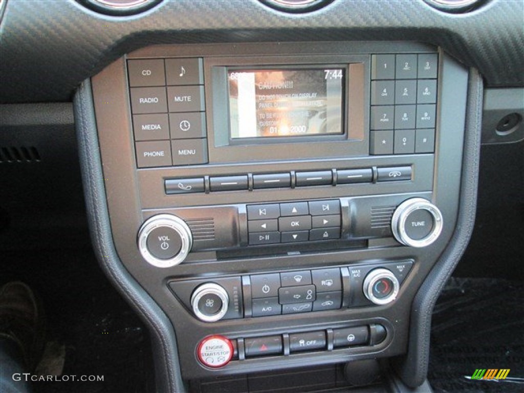 2015 Mustang V6 Coupe - Ingot Silver Metallic / Ebony photo #28