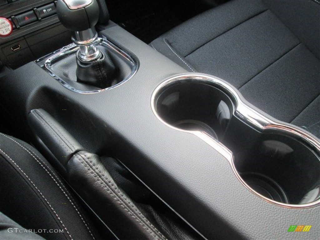 2015 Mustang V6 Coupe - Ingot Silver Metallic / Ebony photo #35