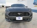 2015 Magnetic Metallic Ford Mustang EcoBoost Coupe  photo #6