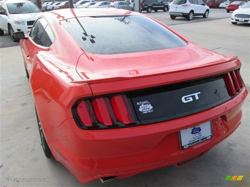 2015 Mustang GT Coupe - Competition Orange / Ebony photo #10