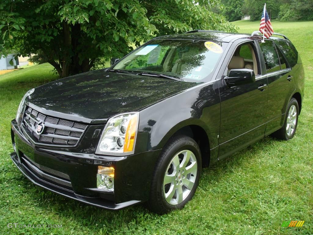 2009 SRX 4 V6 AWD - Black Ice / Cocoa/Cashmere photo #1