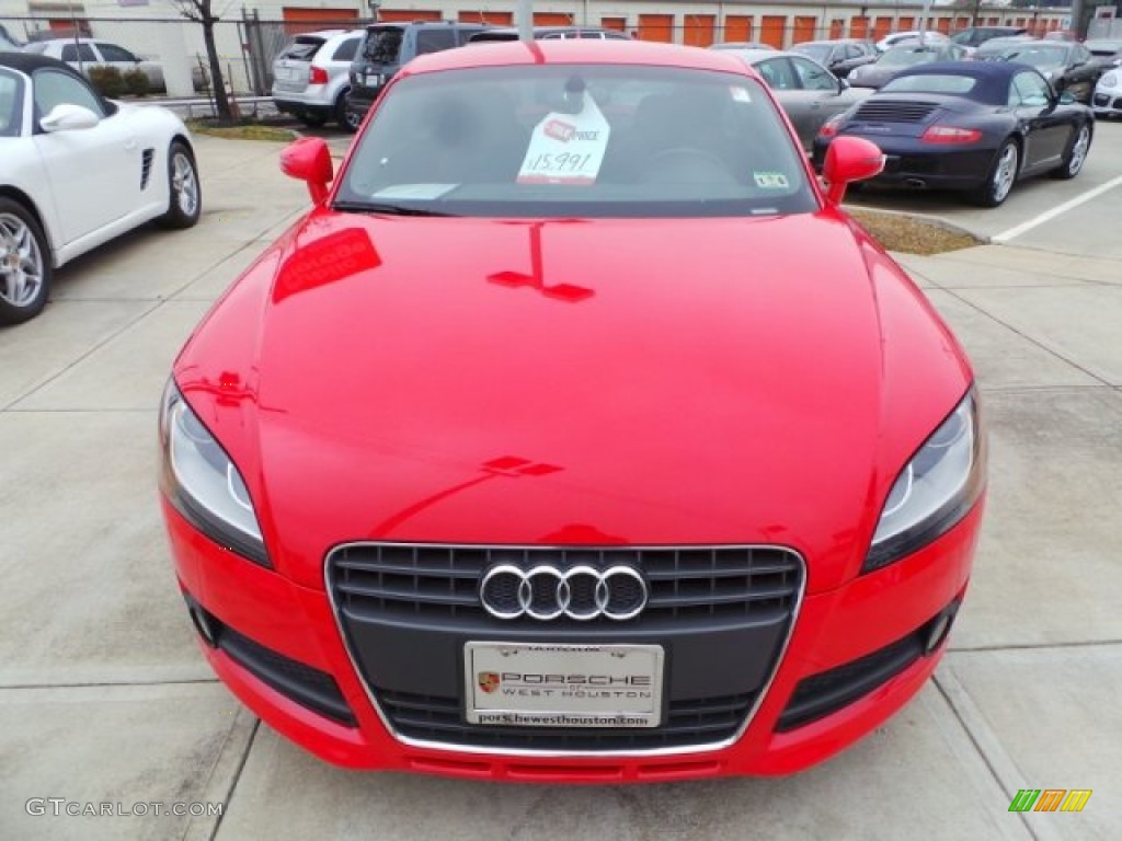 2008 TT 2.0T Coupe - Brilliant Red / Black photo #2