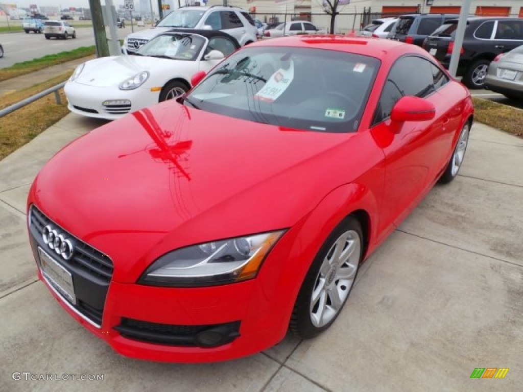 2008 TT 2.0T Coupe - Brilliant Red / Black photo #3