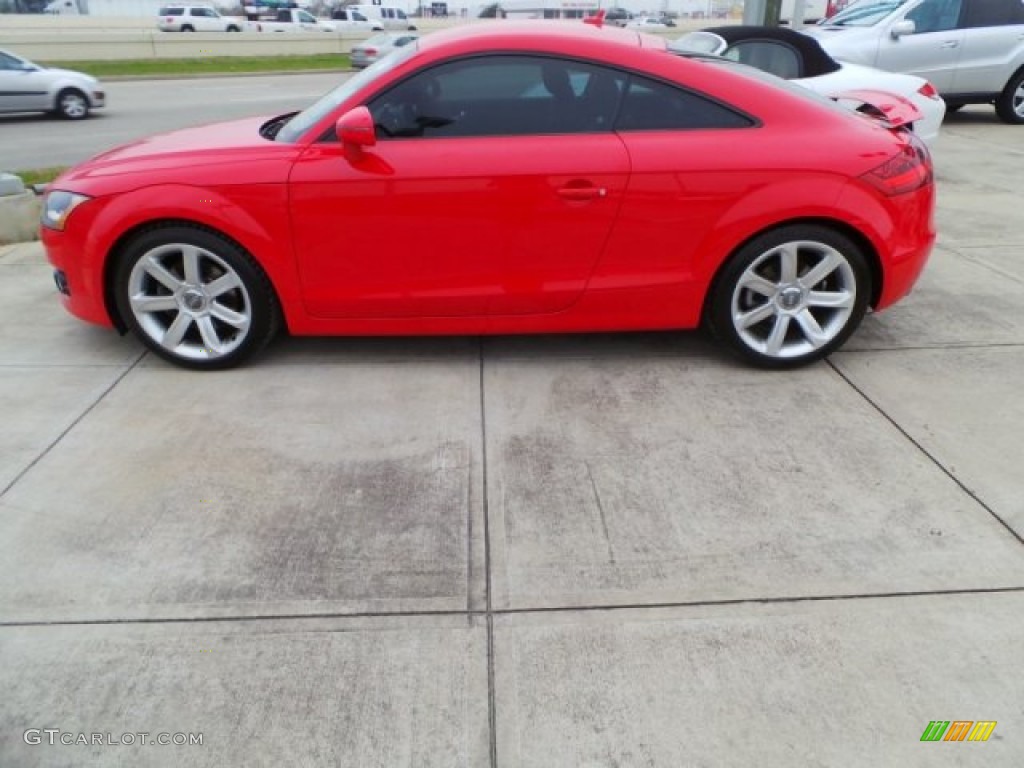 2008 TT 2.0T Coupe - Brilliant Red / Black photo #4