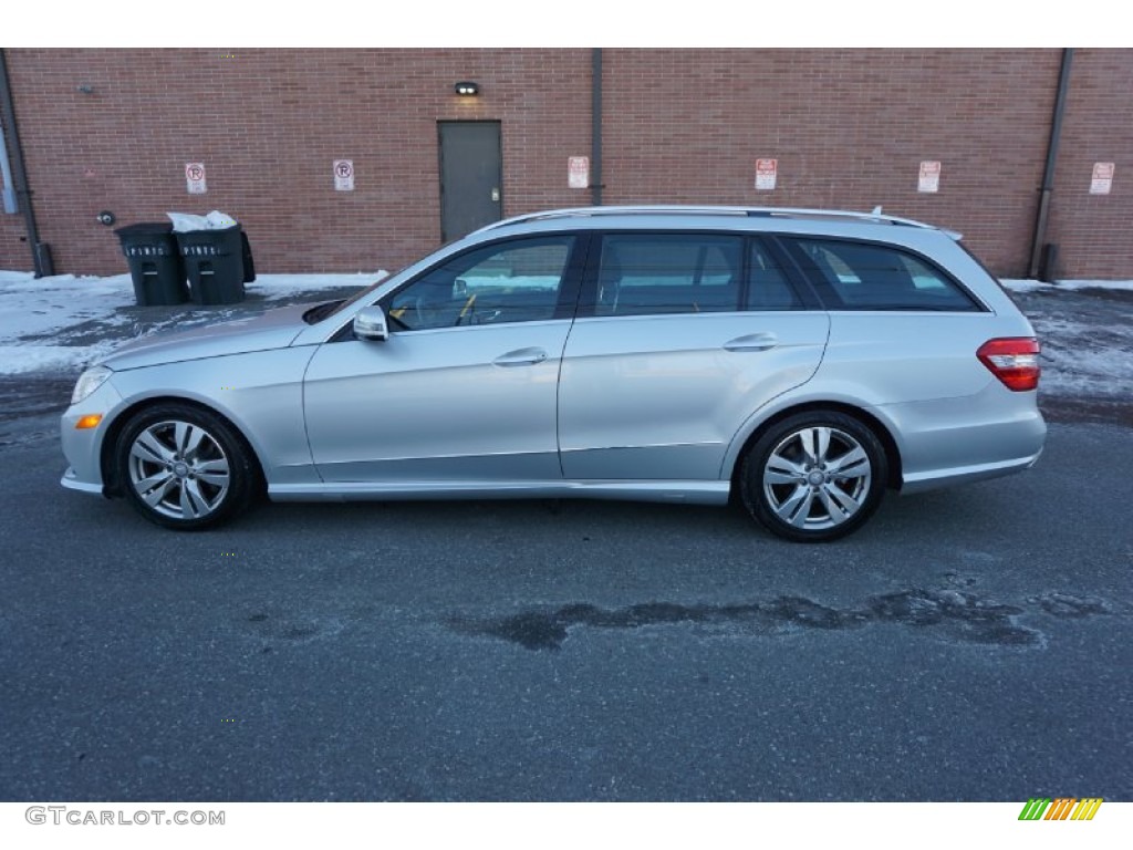 Iridium Silver Metallic 2011 Mercedes-Benz E 350 4Matic Wagon Exterior Photo #101181975