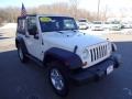 Stone White 2008 Jeep Wrangler X 4x4