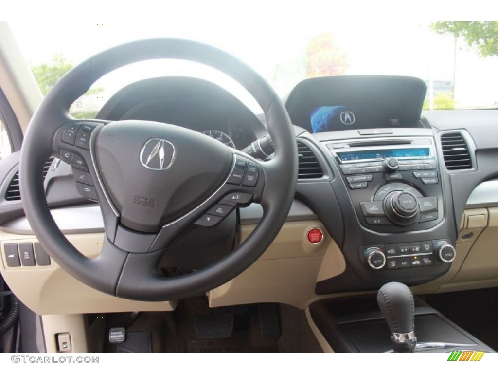 2015 Acura RDX Technology Parchment Steering Wheel Photo #101184322
