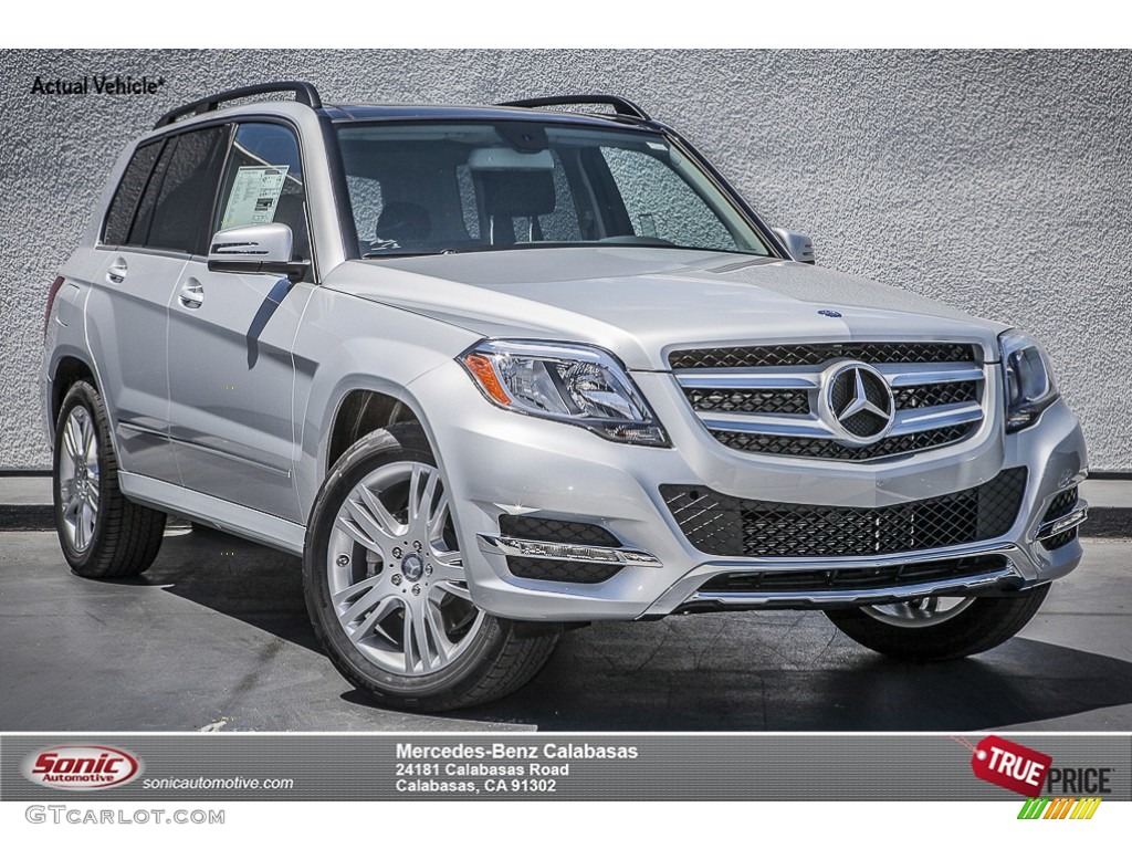 2015 GLK 350 - Iridium Silver Metallic / Black photo #1