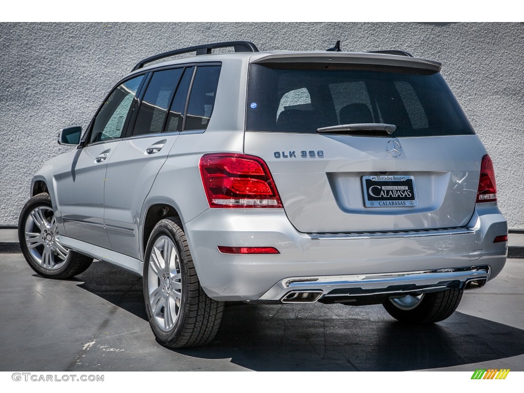 2015 GLK 350 - Iridium Silver Metallic / Black photo #2