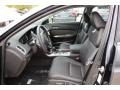 2015 Acura TLX Ebony Interior Front Seat Photo