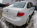 2011 White Suede Ford Focus SEL Sedan  photo #4