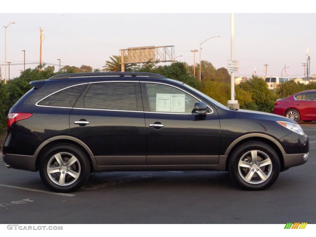 Black Diamond Metallic 2008 Hyundai Veracruz Limited Exterior Photo #101188779
