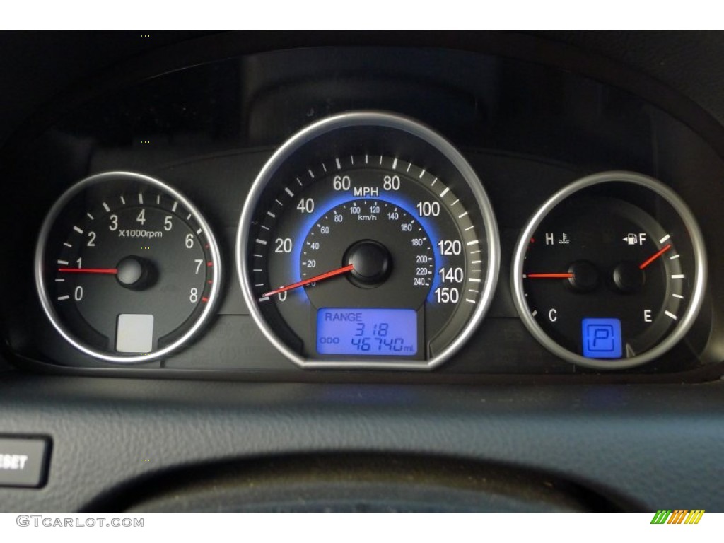 2008 Hyundai Veracruz Limited Gauges Photos