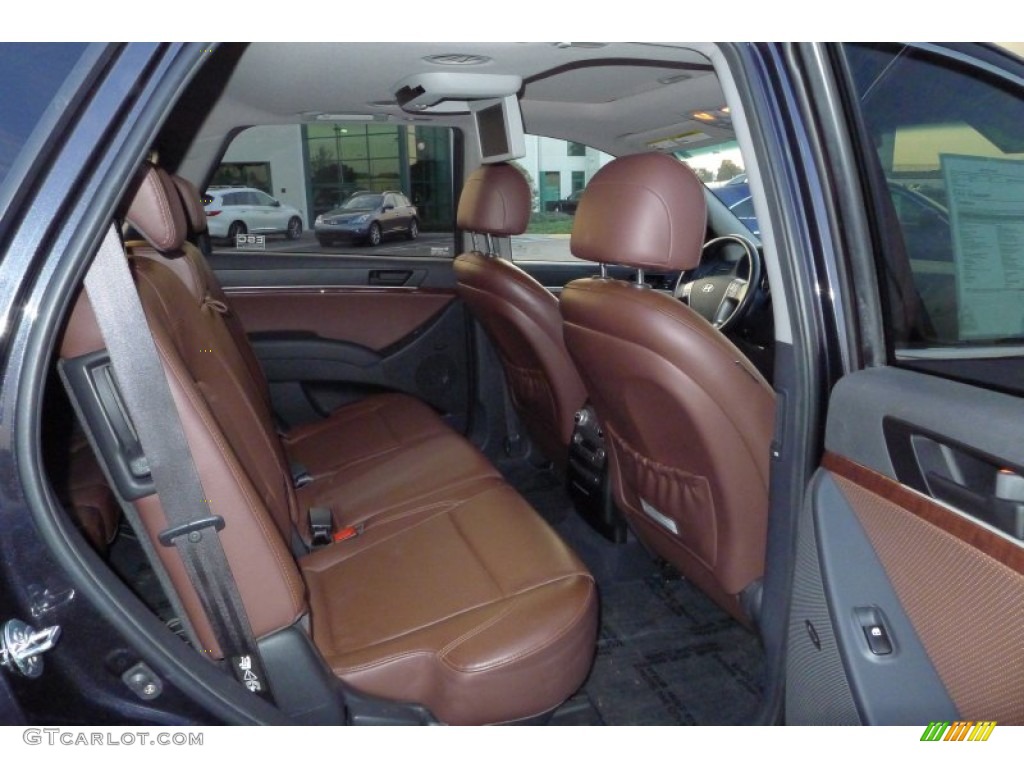 2008 Hyundai Veracruz Limited Rear Seat Photo #101188859