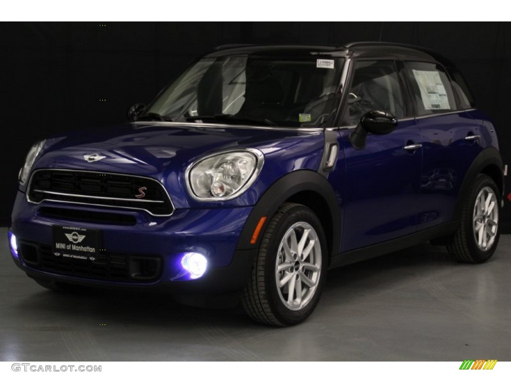 2015 Countryman Cooper S - Starlight Blue Metallic / Carbon Black photo #1