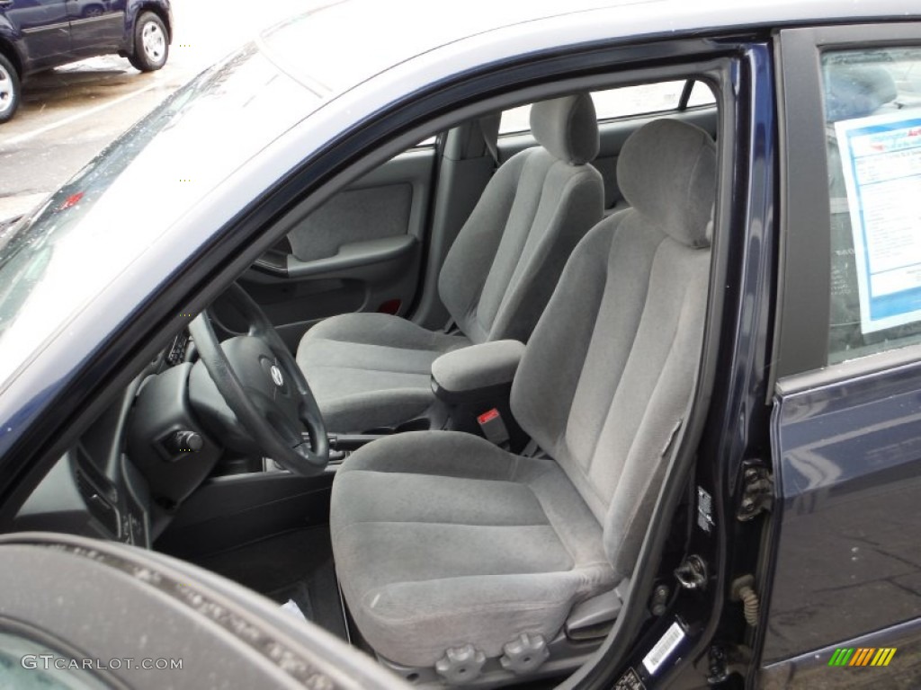 2005 Elantra GLS Sedan - Moonlit Blue / Gray photo #12