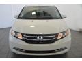 2015 White Diamond Pearl Honda Odyssey Touring Elite  photo #2