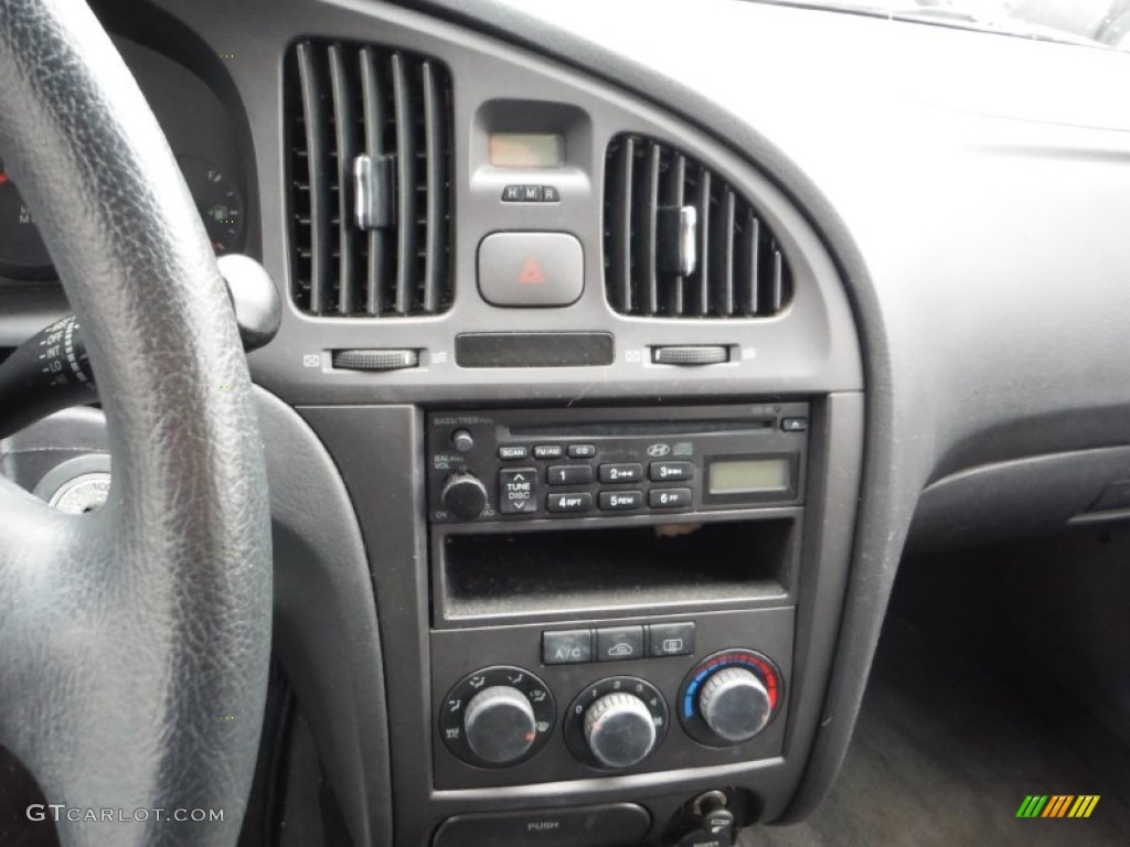 2005 Elantra GLS Sedan - Moonlit Blue / Gray photo #15