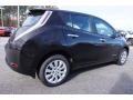 2015 Super Black Nissan LEAF S  photo #5