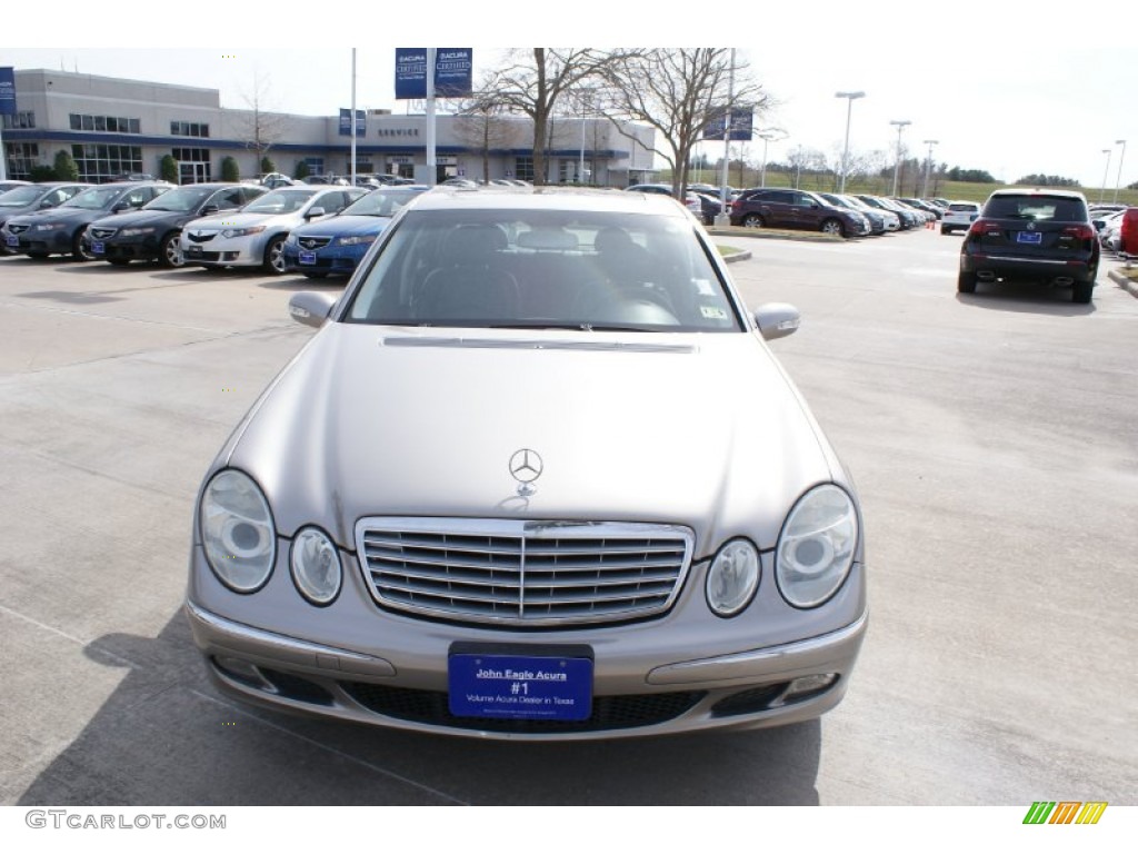 2005 E 320 4Matic Sedan - Pewter Metallic / Stone photo #2