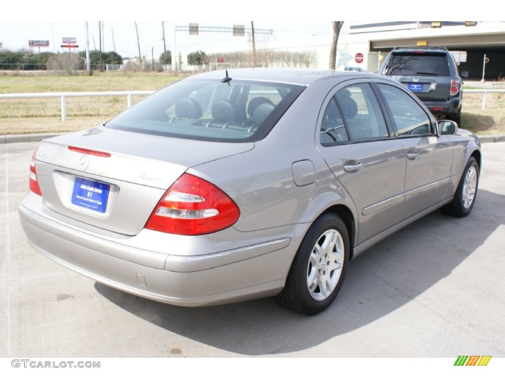 2005 E 320 4Matic Sedan - Pewter Metallic / Stone photo #7