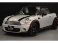 White Silver Metallic 2015 Mini Convertible Cooper