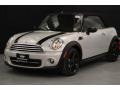 2015 White Silver Metallic Mini Convertible Cooper  photo #1