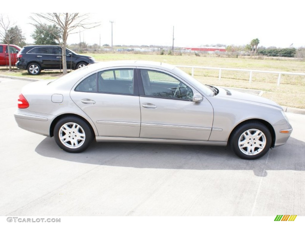 2005 E 320 4Matic Sedan - Pewter Metallic / Stone photo #8