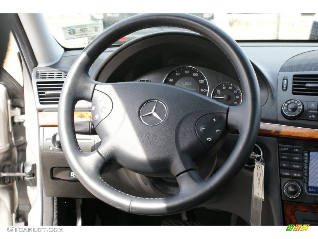2005 E 320 4Matic Sedan - Pewter Metallic / Stone photo #28