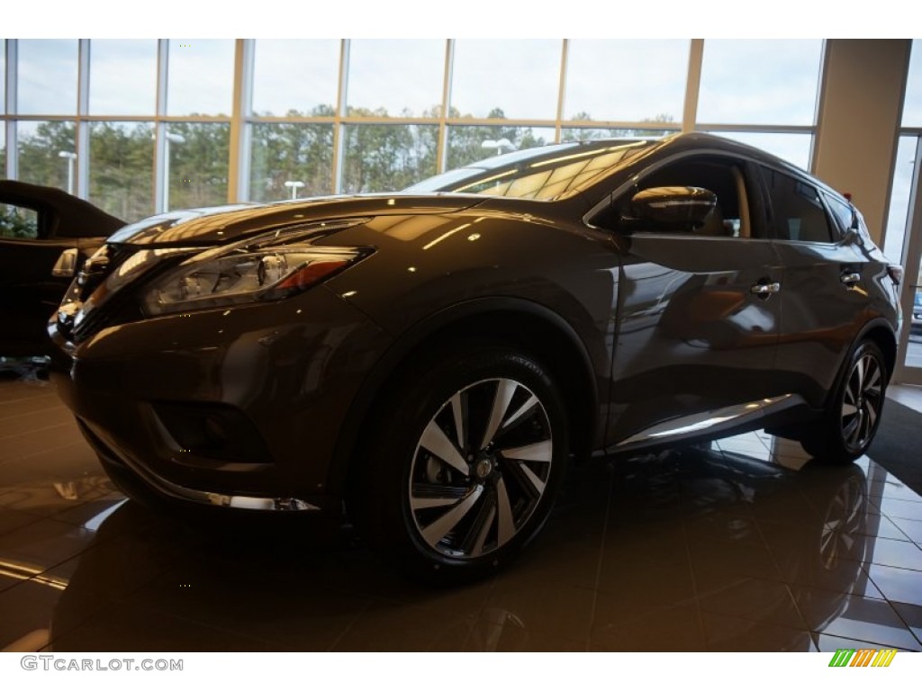 2015 Murano Platinum - Java Metallic / Cashmere photo #1