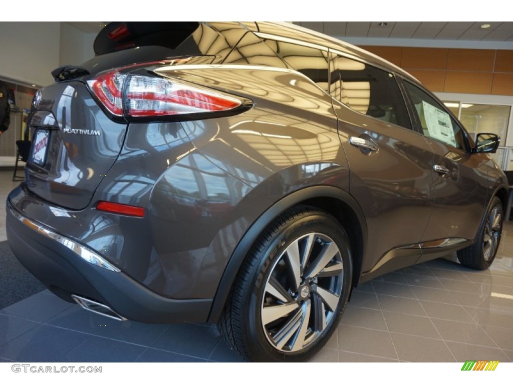 2015 Murano Platinum - Java Metallic / Cashmere photo #5