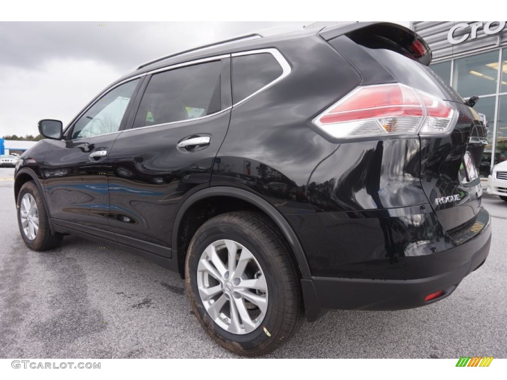 2015 Rogue SV - Super Black / Charcoal photo #3