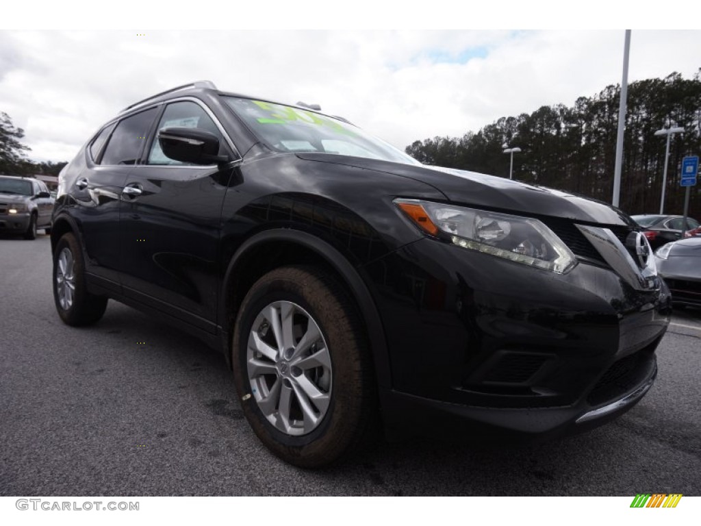 2015 Rogue SV - Super Black / Charcoal photo #7