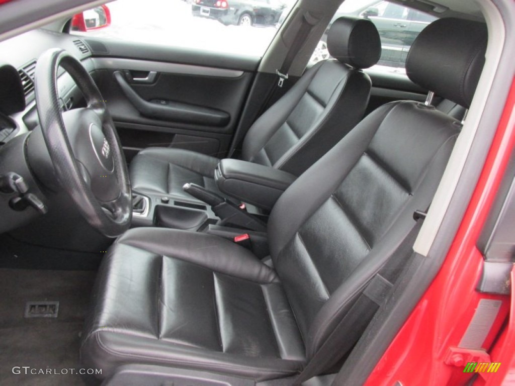 2004 A4 1.8T quattro Sedan - Brilliant Red / Ebony photo #6