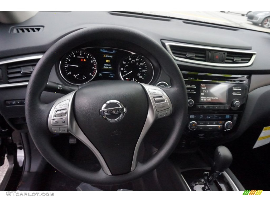 2015 Rogue SV - Super Black / Charcoal photo #10