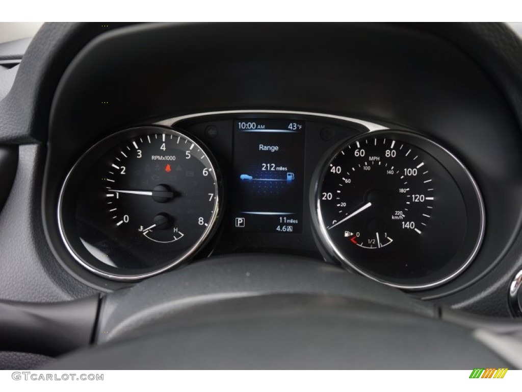 2015 Nissan Rogue SV Gauges Photo #101193198
