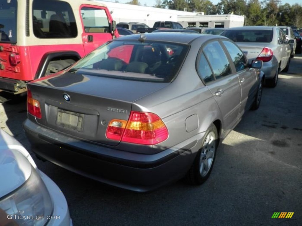 2004 3 Series 325i Sedan - Silver Grey Metallic / Black photo #3