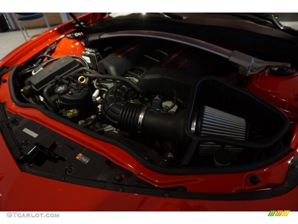 2015 Camaro Z/28 Coupe - Red Hot / Black photo #11