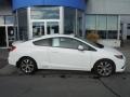 2012 Taffeta White Honda Civic Si Coupe  photo #2