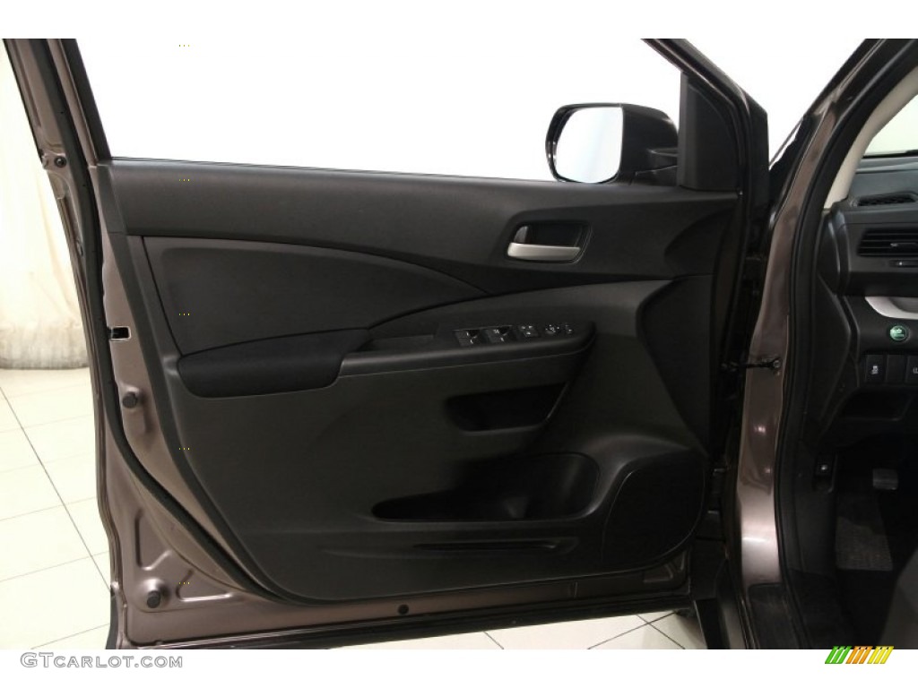2014 CR-V LX AWD - Urban Titanium Metallic / Black photo #4