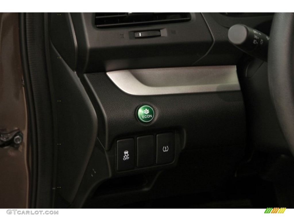 2014 CR-V LX AWD - Urban Titanium Metallic / Black photo #6