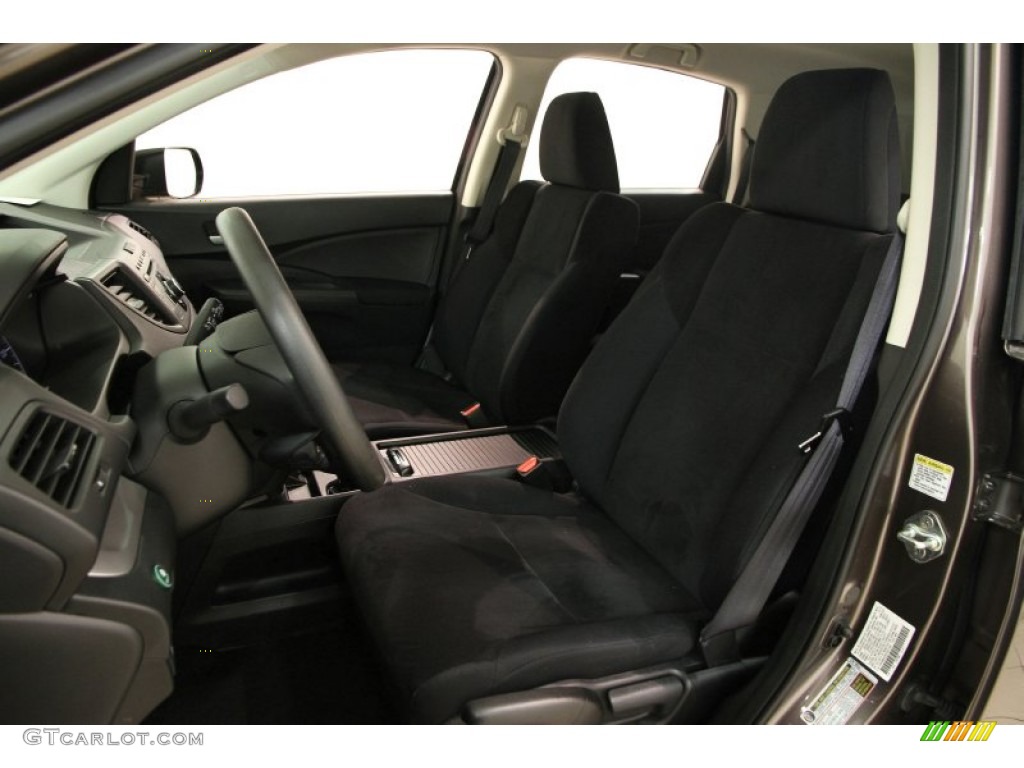 2014 CR-V LX AWD - Urban Titanium Metallic / Black photo #7