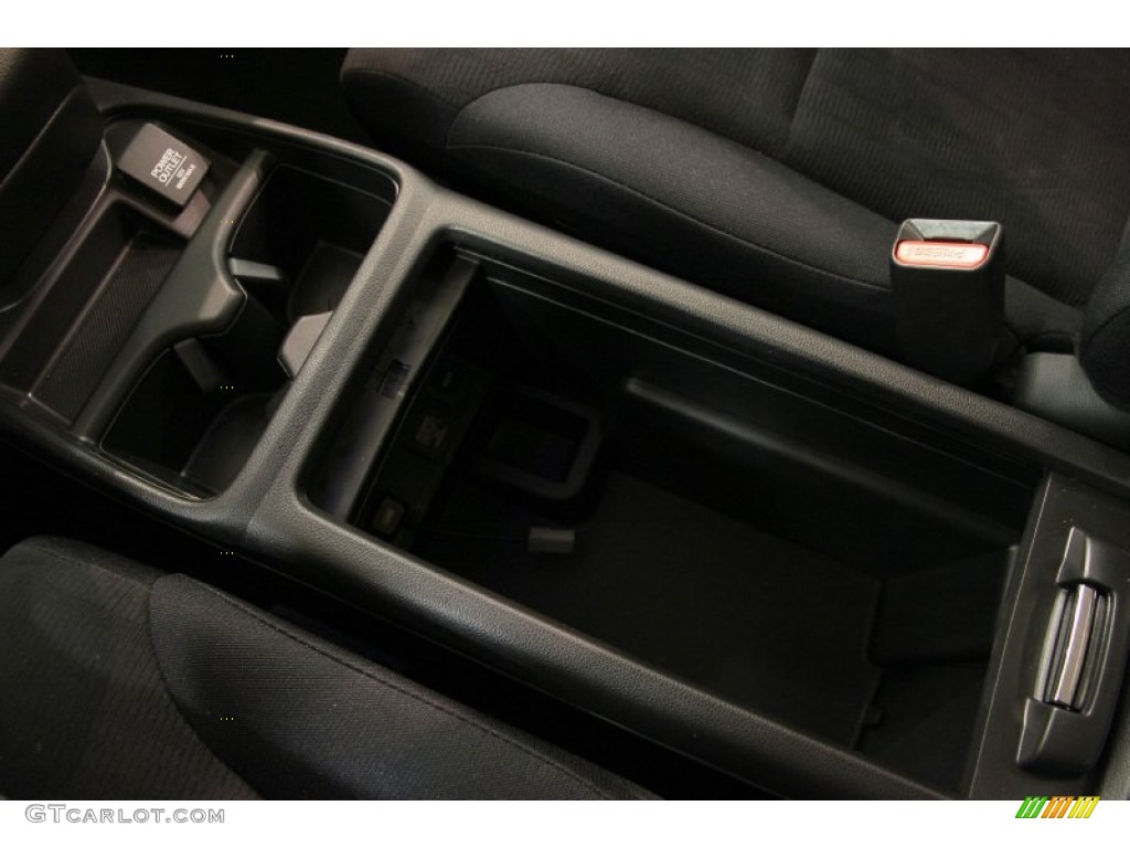 2014 CR-V LX AWD - Urban Titanium Metallic / Black photo #17
