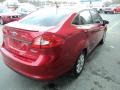 2011 Red Candy Metallic Ford Fiesta SE Sedan  photo #3