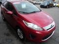 2011 Red Candy Metallic Ford Fiesta SE Sedan  photo #4