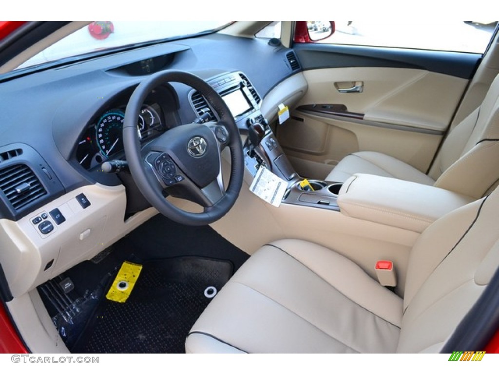 Ivory Interior 2015 Toyota Venza XLE V6 Photo #101199029