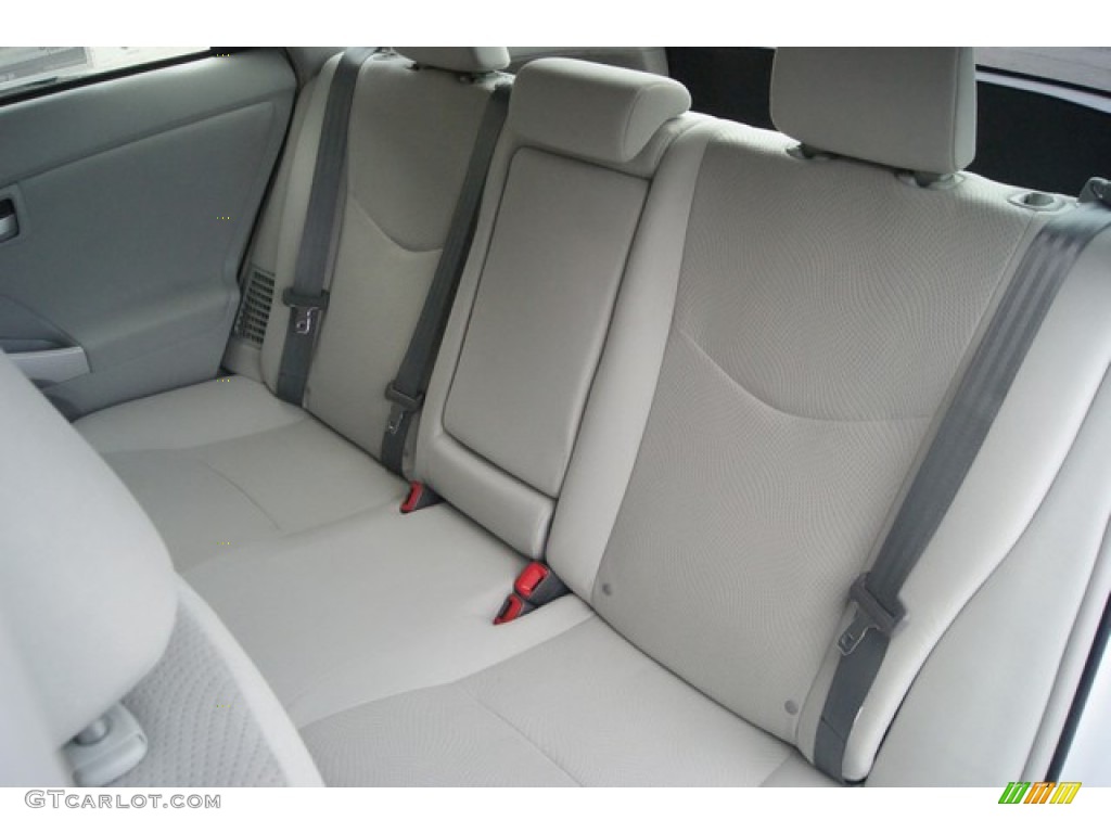 Misty Gray Interior 2015 Toyota Prius Two Hybrid Photo #101201294
