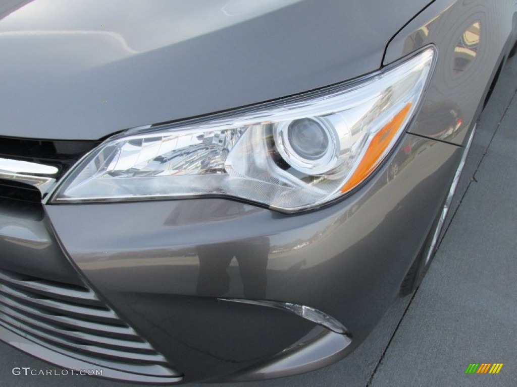 2015 Camry LE - Predawn Gray Mica / Black photo #9