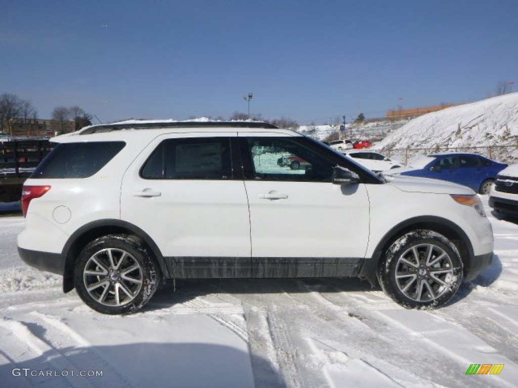 Oxford White 2015 Ford Explorer XLT 4WD Exterior Photo #101202173