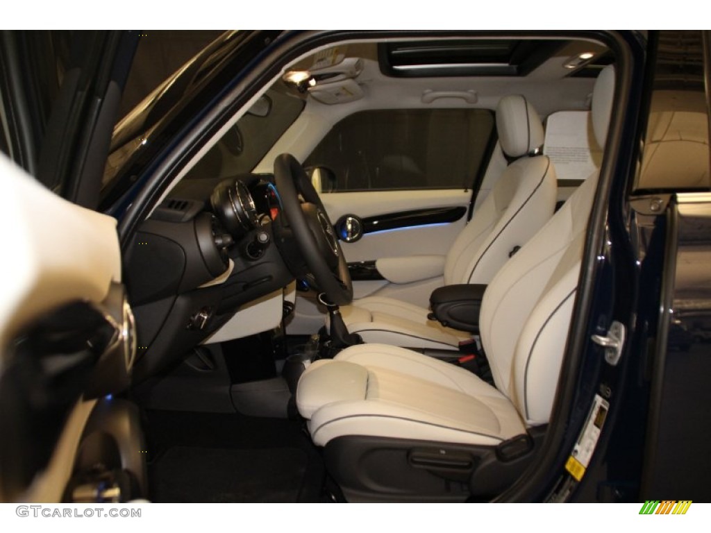 Lounge Satellite Gray Interior 2015 Mini Cooper S Hardtop 4 Door Photo #101202527